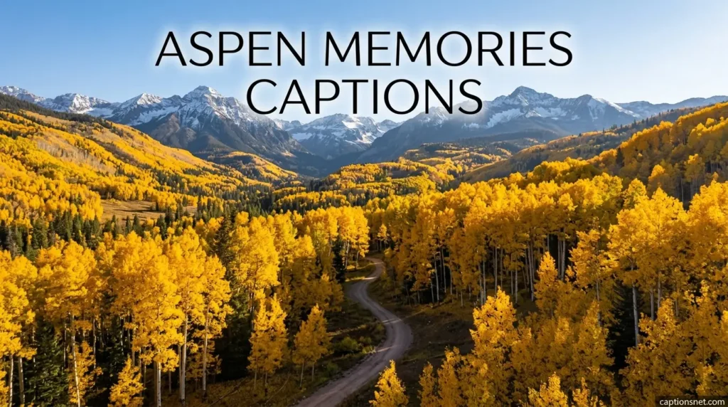 Aspen Memories Captions