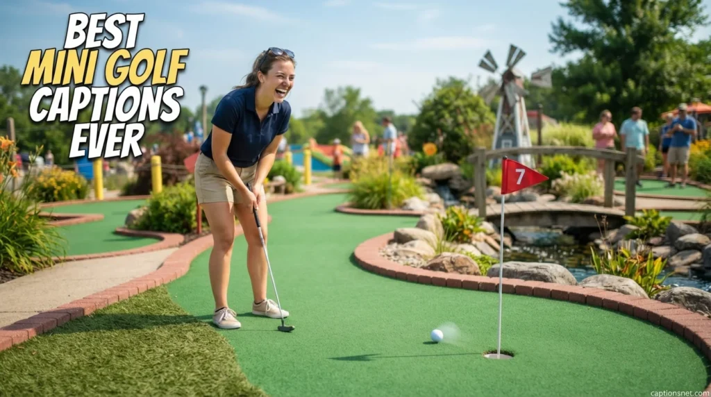 Best Mini Golf Captions Ever
