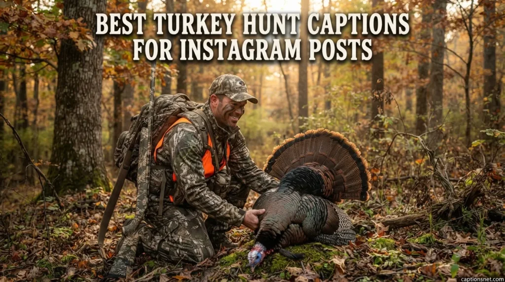 Best Turkey Hunt Captions for Instagram Posts