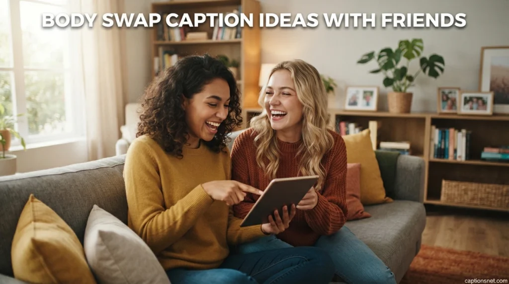 Body Swap Caption Ideas With Friends