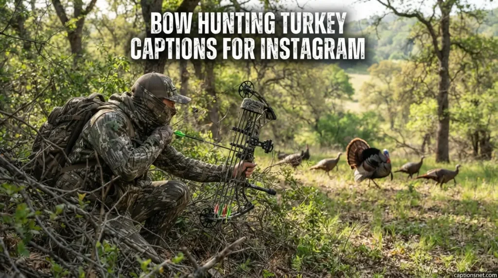 Bow Hunting Turkey Captions for Instagram