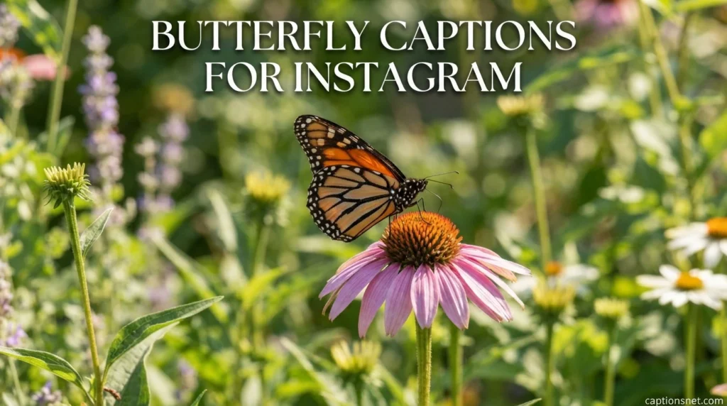 Butterfly Captions for Instagram