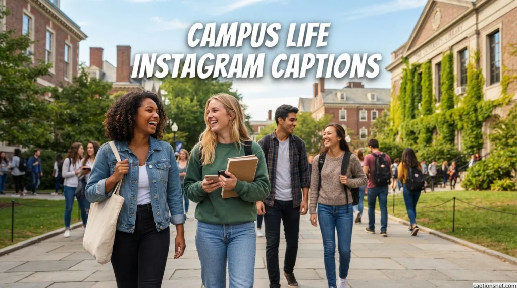 Campus Life Instagram Captions
