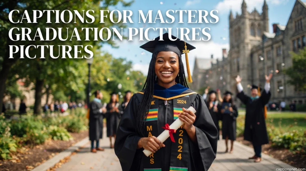 Captions For Masters Graduation Pictures