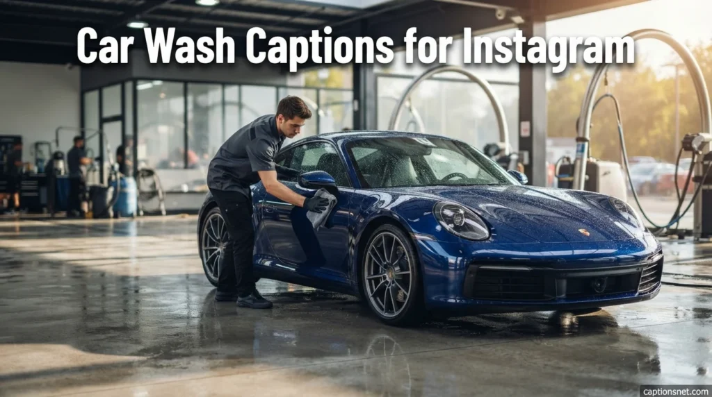 Car Wash Captions for Instagram