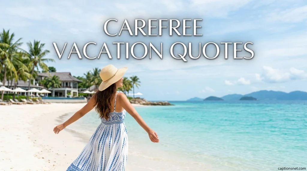 Carefree Vacation Quotes