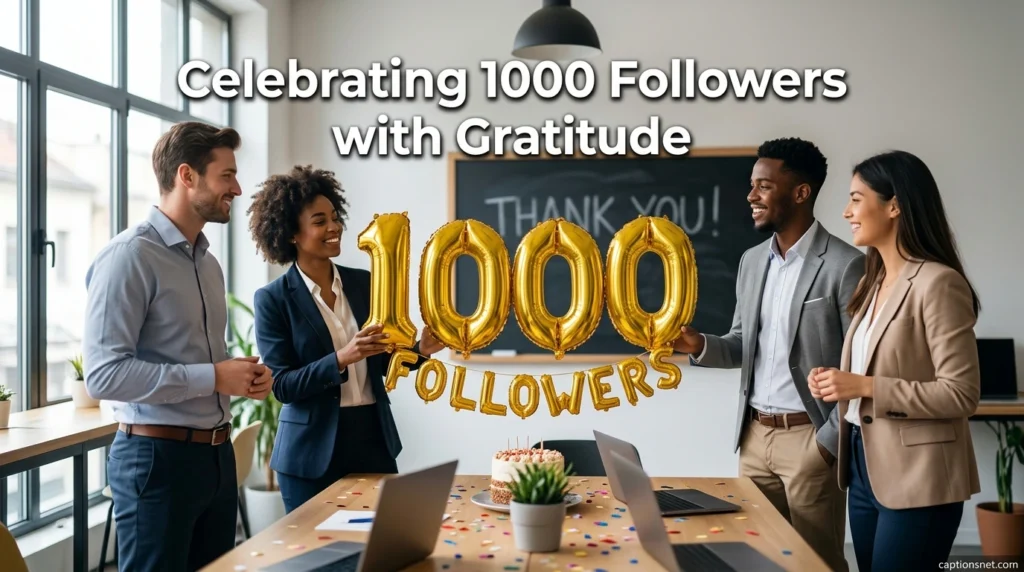 Celebrating 1000 Followers with Gratitude