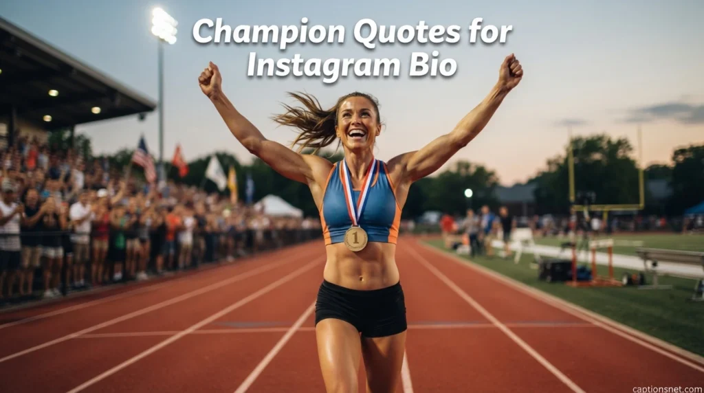 Champion Quotes for Instagram Bio