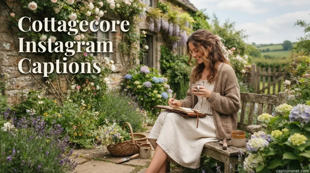 Cottagecore Instagram Captions
