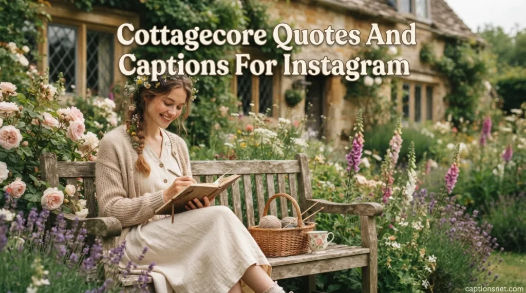 Cottagecore Quotes And Captions For Instagram