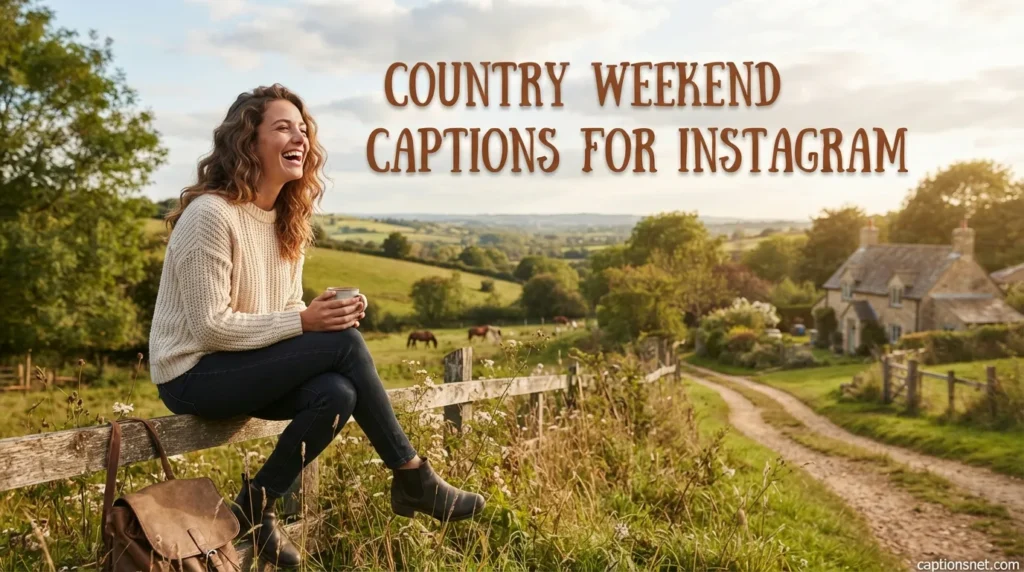 Country Weekend Captions for Instagram