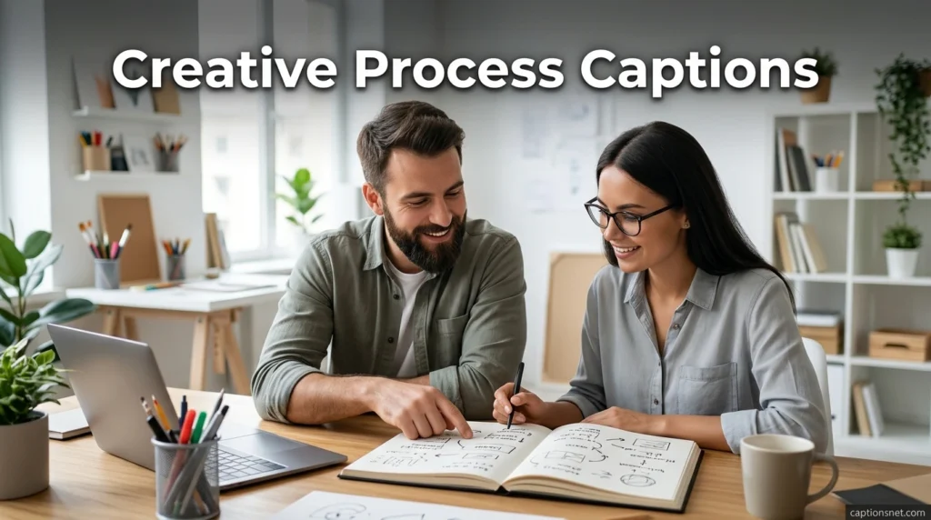 Creative Process Captions