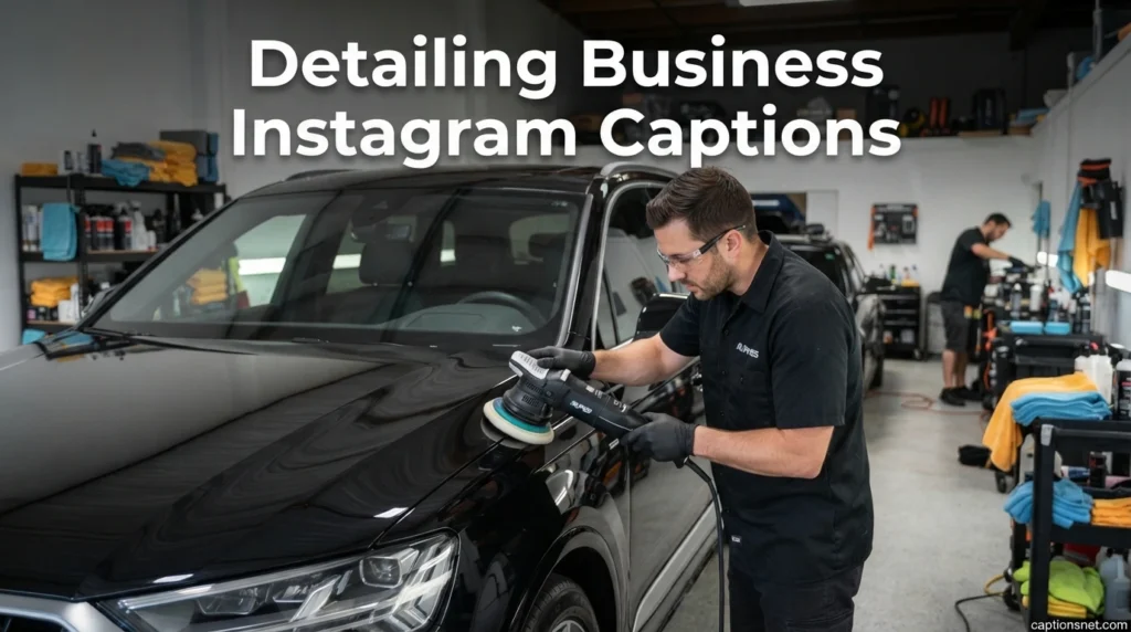 Detailing Business Instagram Captions