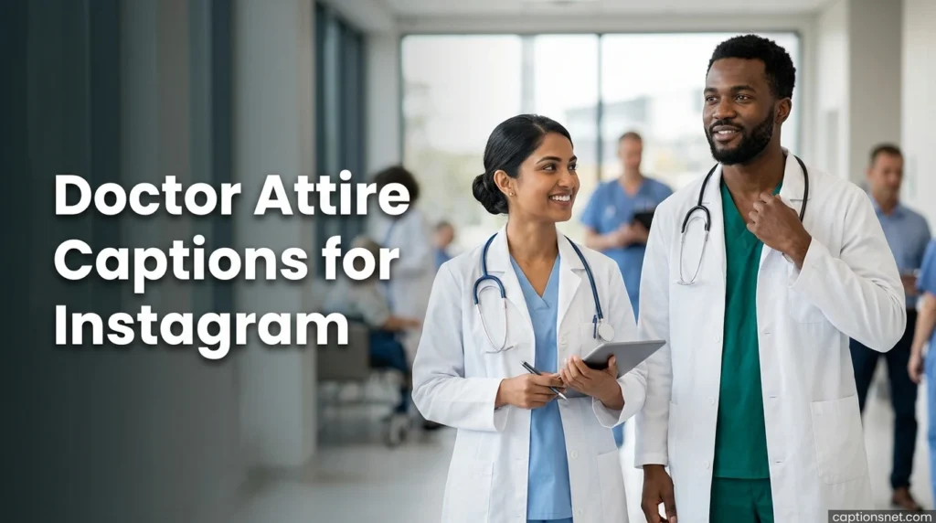 Doctor Attire Captions for Instagram