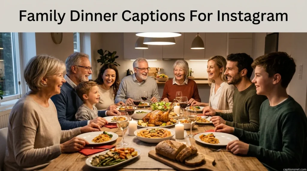 Family Dinner Captions For Instagram