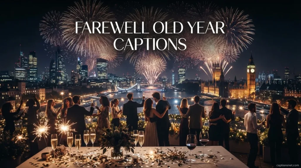 Farewell Old Year Captions