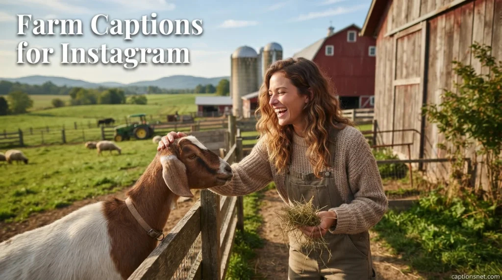 Farm Captions for Instagram