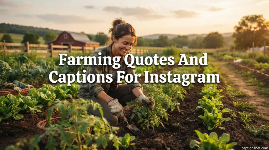 Farming Quotes And Captions For Instagram