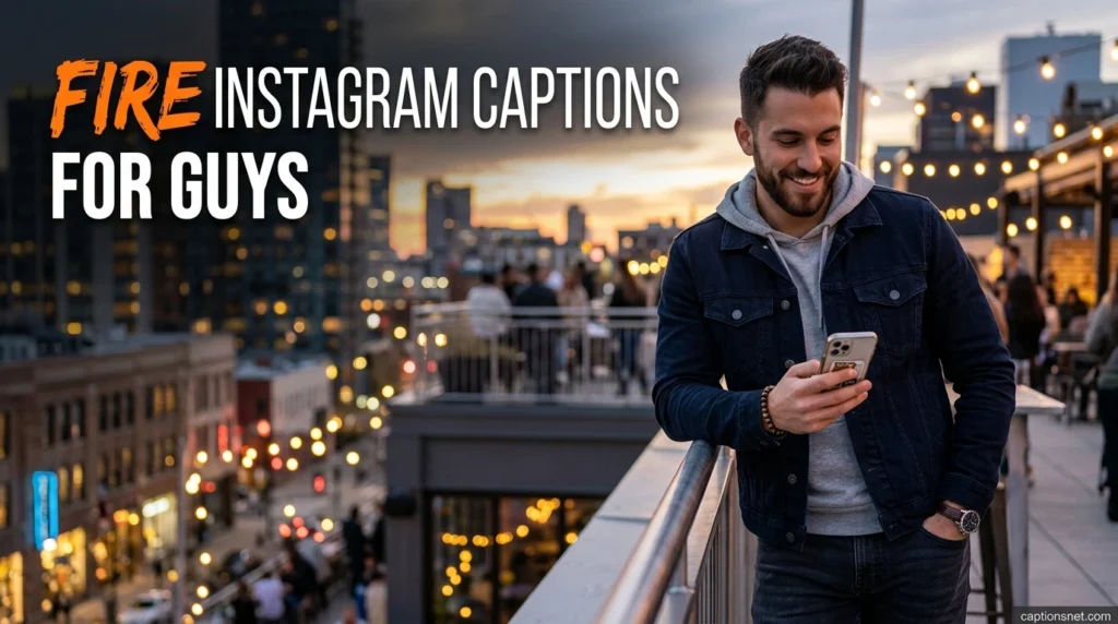 fire instagram captions for guys