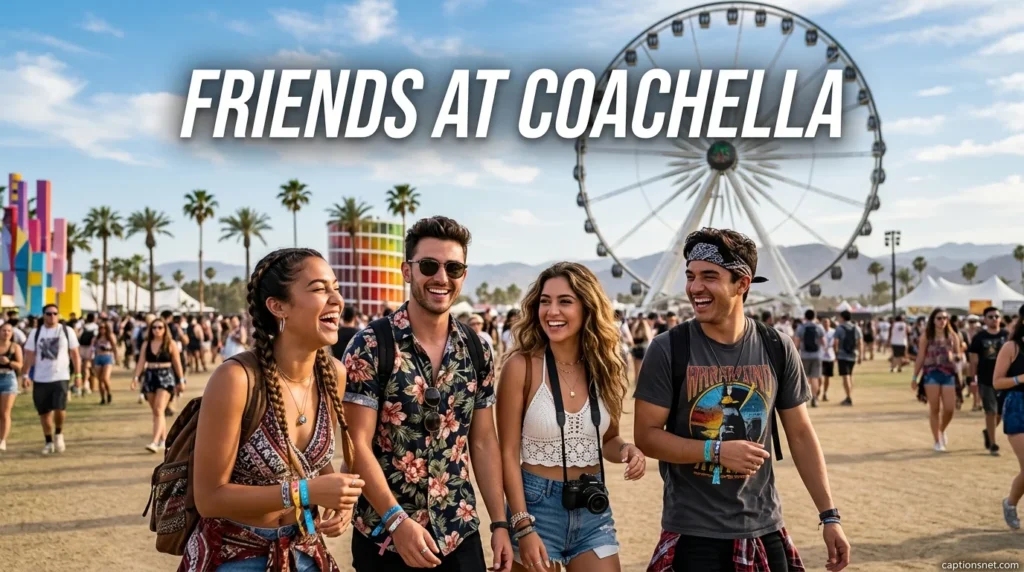 Friends At Coachella