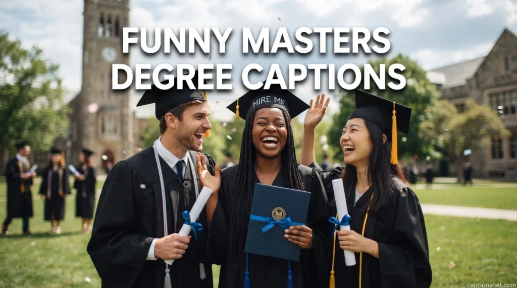 Funny Masters Degree Captions