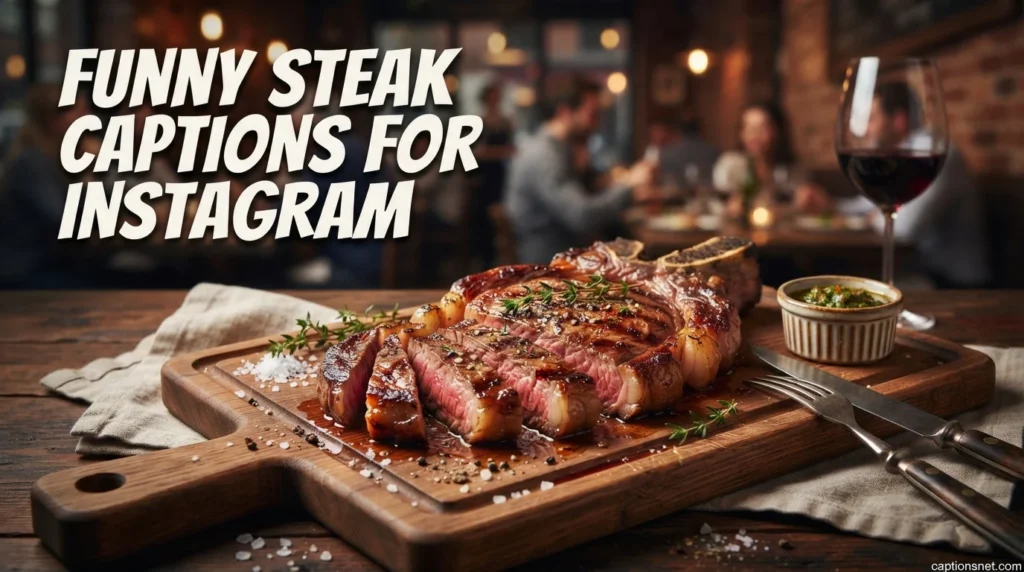 Funny Steak Captions for Instagram
