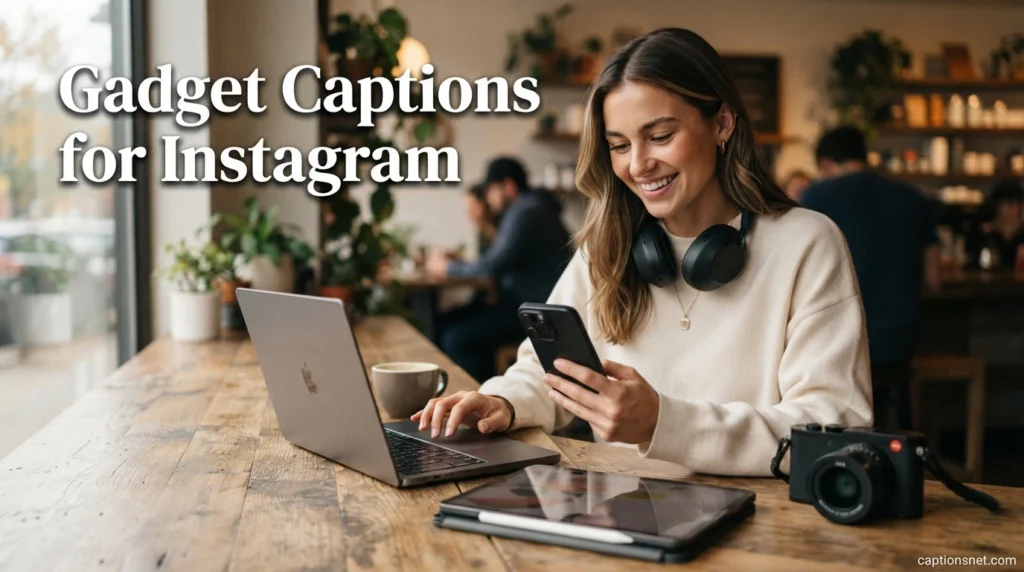 Gadget Captions for Instagram