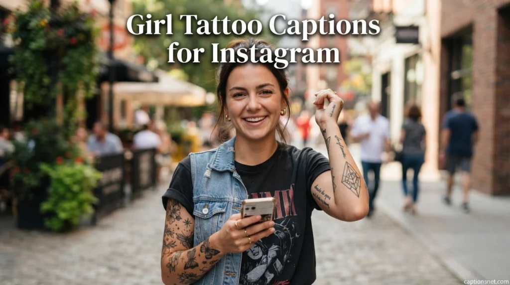 Girl Tattoo Captions for Instagram