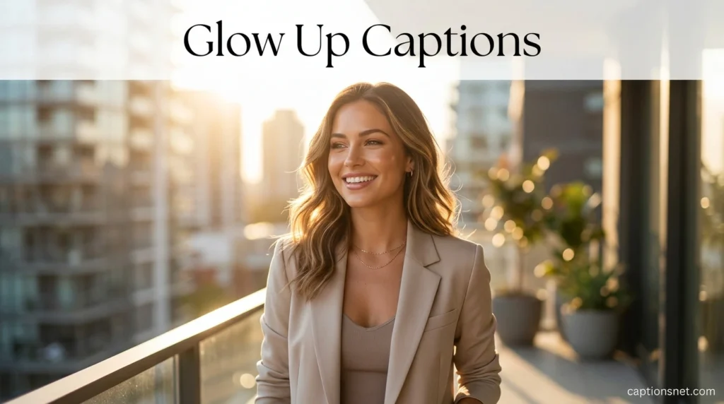 Glow Up Captions