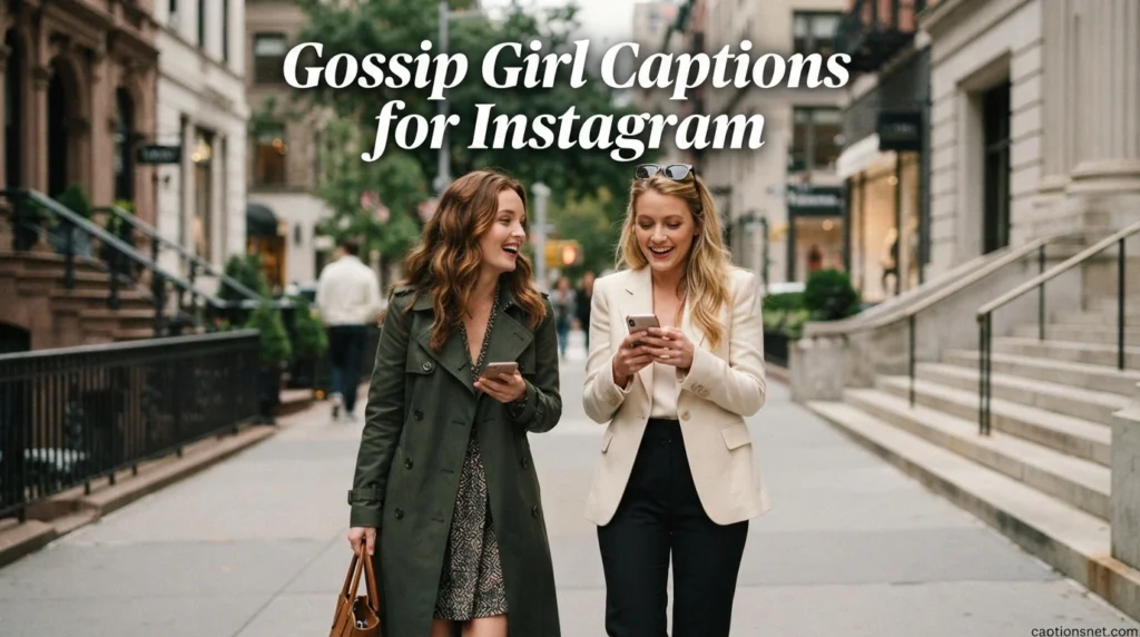 Gossip Girl Captions for Instagram