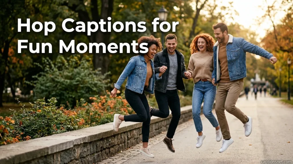 Hop Captions for Fun Moments
