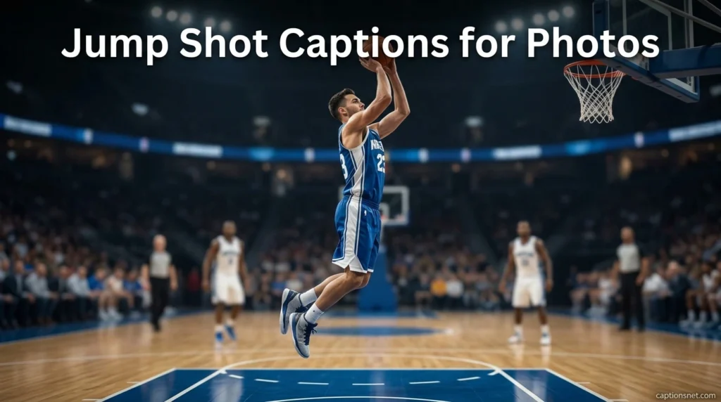 Jump Shot Captions for Photos