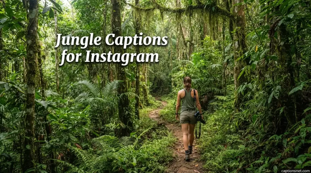 Jungle Captions for Instagram
