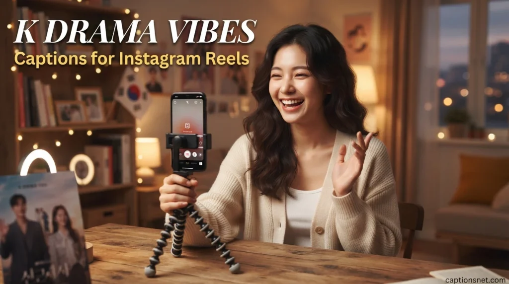 K Drama Vibes Captions for Instagram Reels