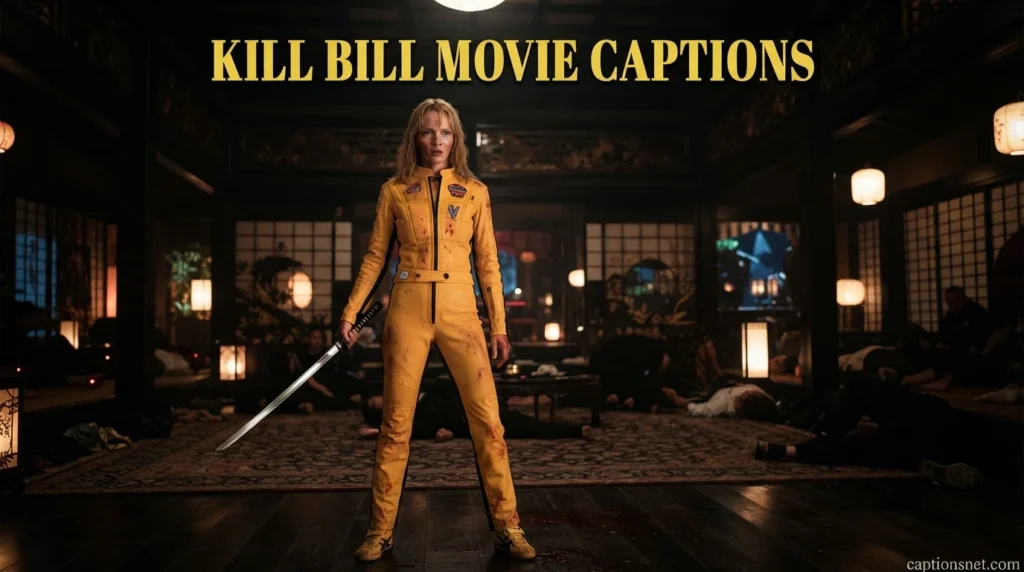Kill Bill Movie Captions