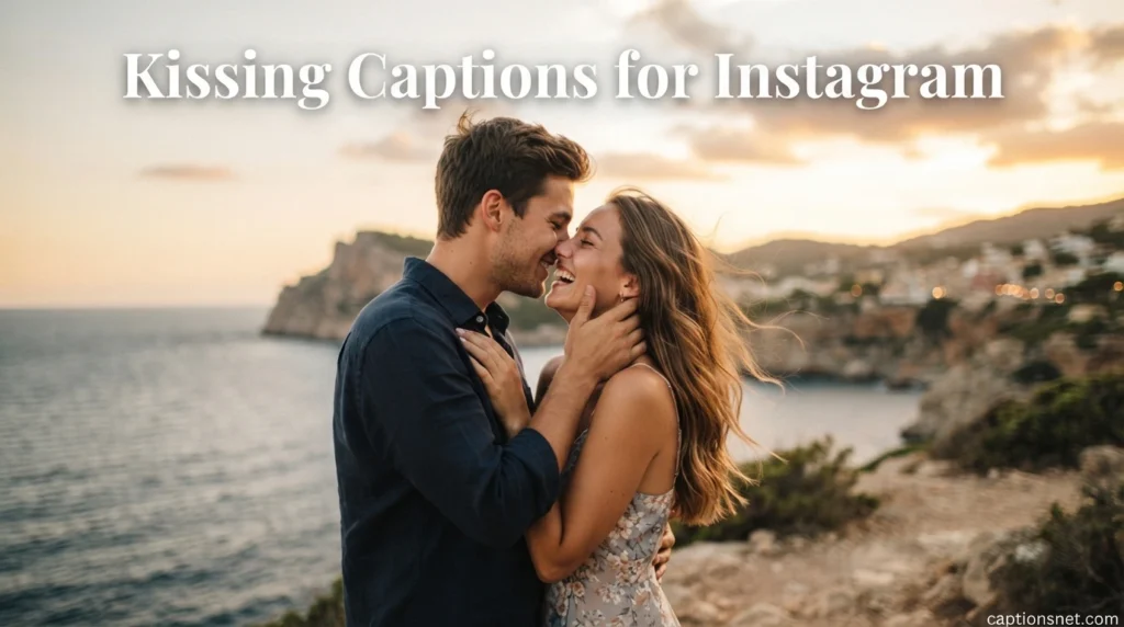 Kissing Captions for Instagram