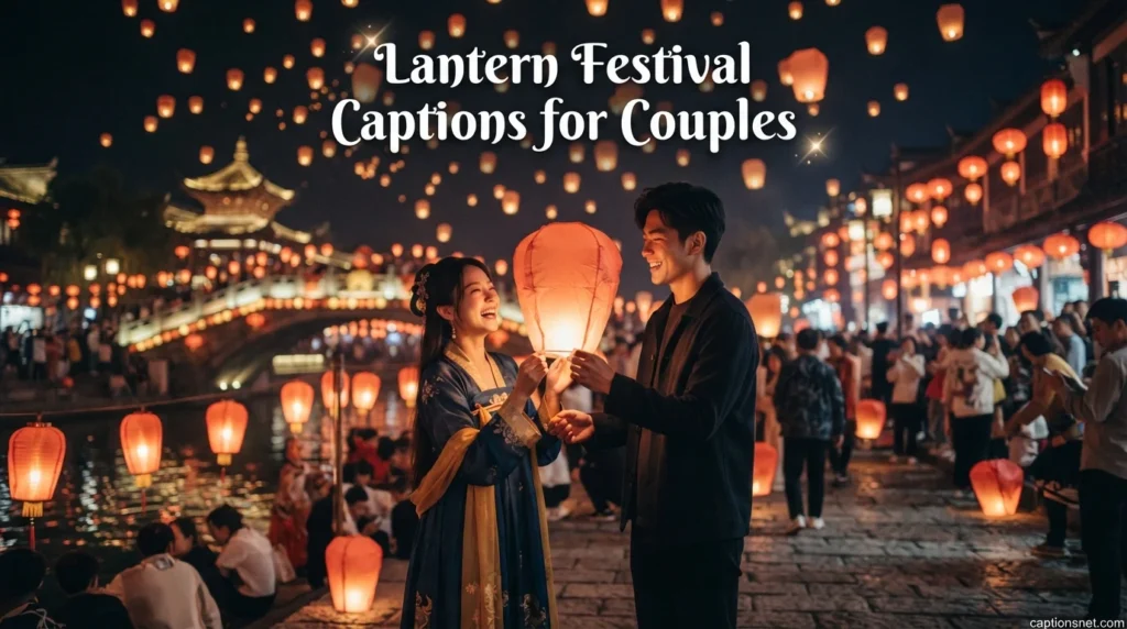 Lantern Festival Captions for Couples