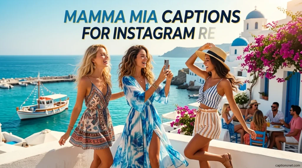 Mamma Mia Captions For Instagram re