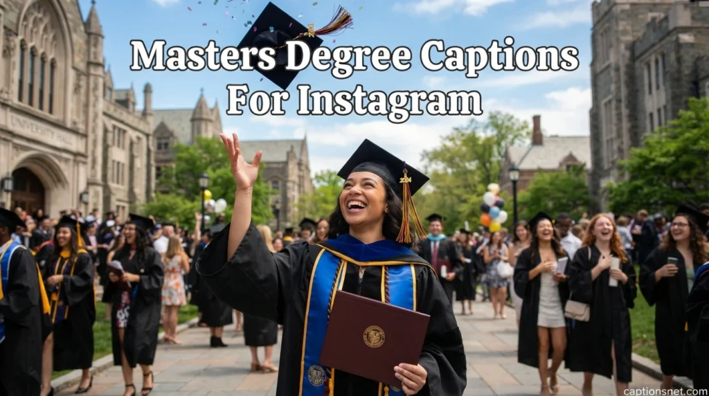 Masters Degree Captions For Instagram
