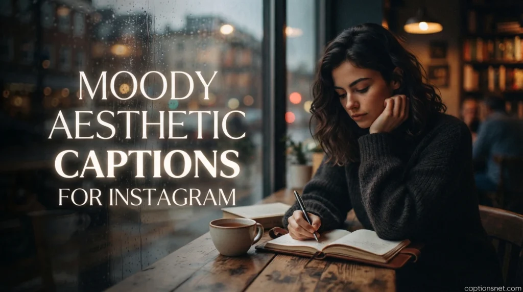 Moody Aesthetic Captions For Instagram