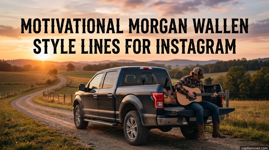 Motivational Morgan Wallen Style Lines for Instagram