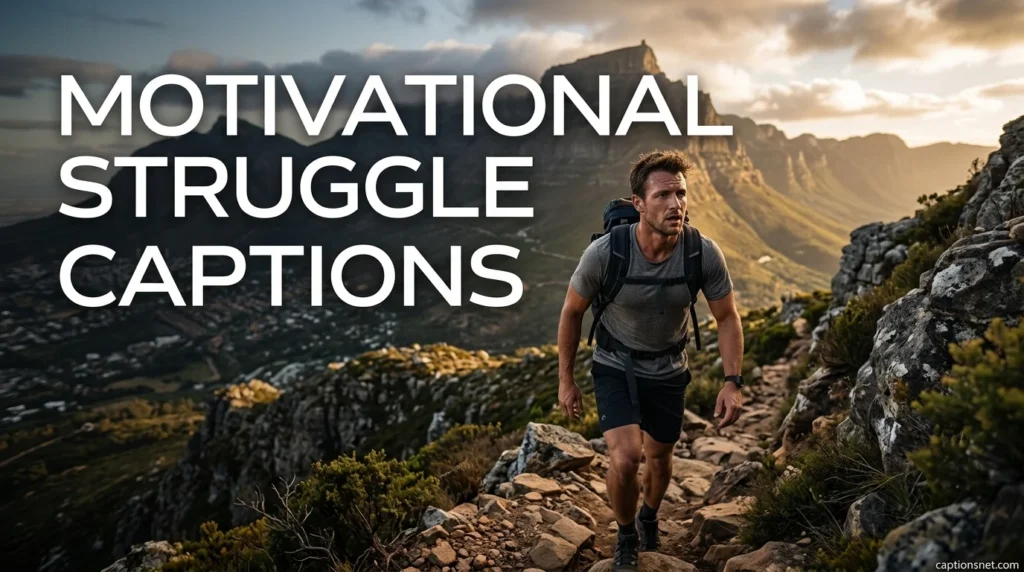 Motivational Struggle Captions