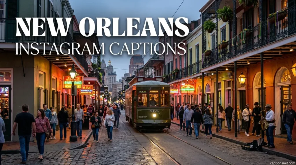 New Orleans Instagram Captions