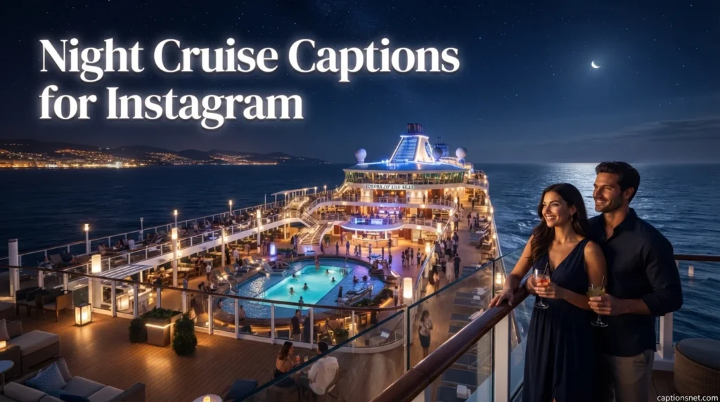 Night Cruise Captions for Instagram
