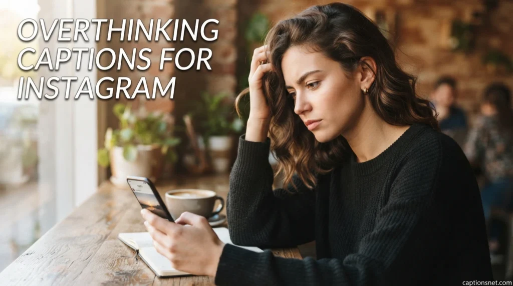 Overthinking Captions For Instagram