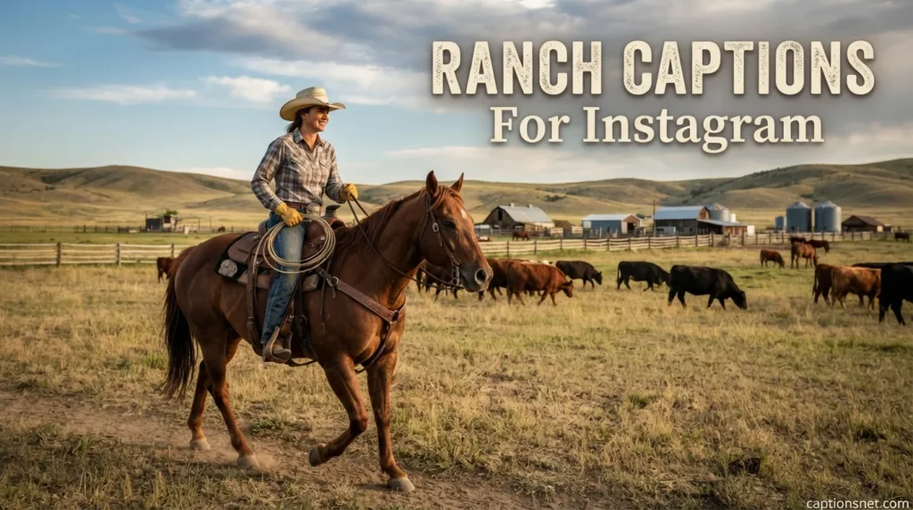 Ranch Captions For Instagram