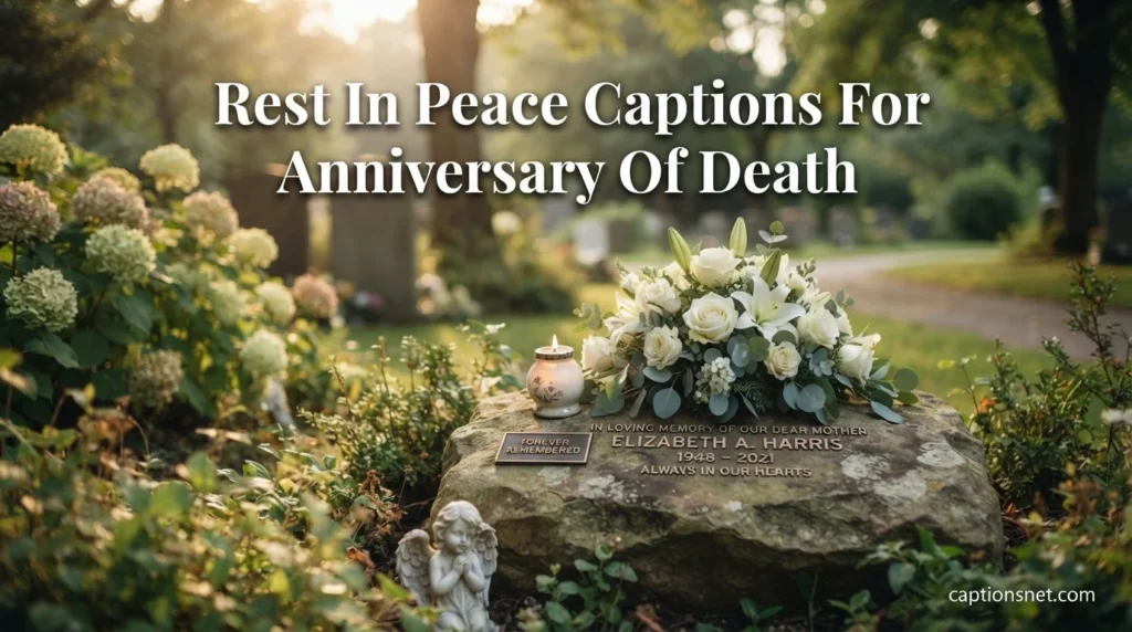 Rest In Peace Captions For Anniversary Of Death