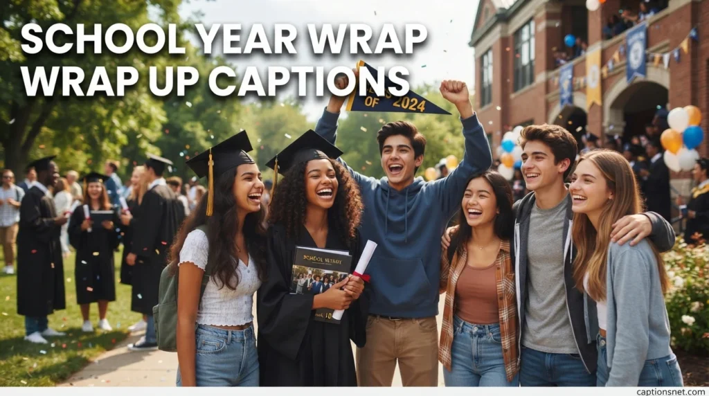 School Year Wrap Up Captions