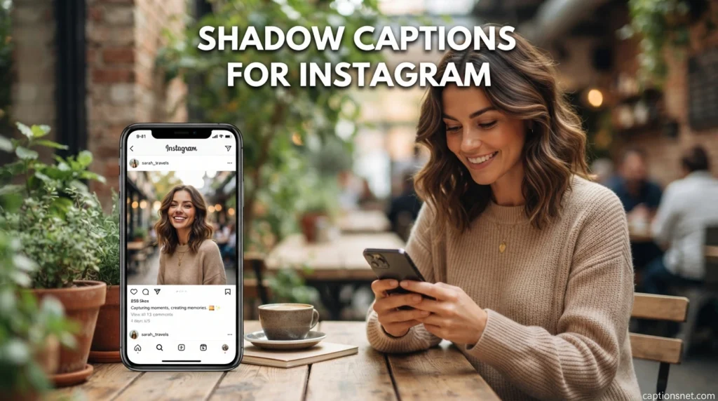Shadow Captions for Instagram
