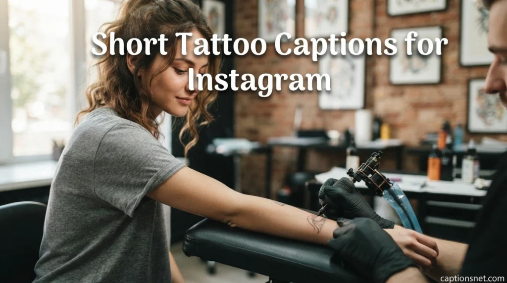 Short Tattoo Captions for Instagram